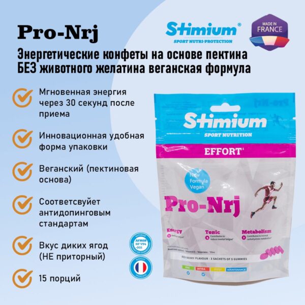 Фото 3 - Энергия для тренировок Stimium® Pro-Nrj.